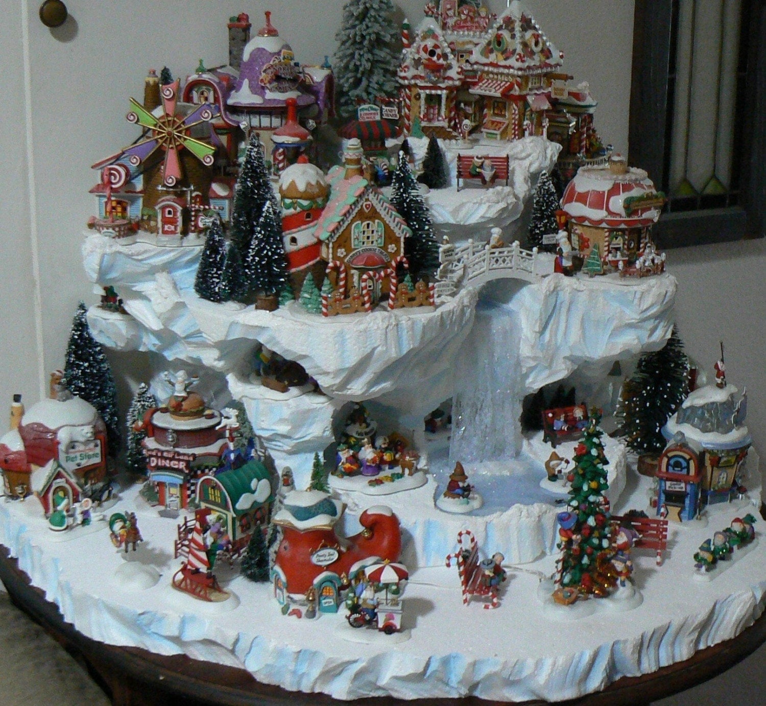 Home Design Image Ideas Christmas Village Display Ideas