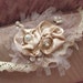 Taupe Moire Clutch Purse