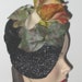 40's 50's Vintage Sally Victor Designer Hat With Rose From Ralph Rupley Houston