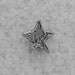 Green Girl Studios Small Star Pewter Button