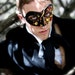 Hades - One-of-a-Kind Men's Mask in Black, Red, and Gold - Halloween SALE