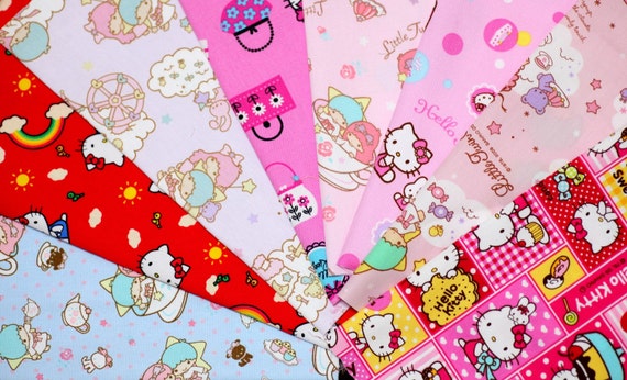 Sanrio Hello  Kitty  and Twin Little Star Kiki  Lala by 
