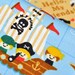 November books Series Print Pirates print A9