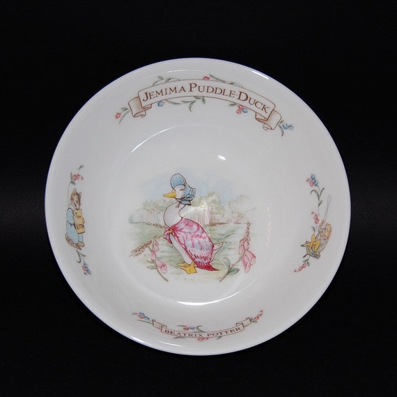 royal albert jemima puddle duck 1989