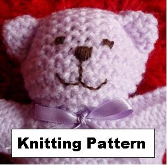 Baby Bear Knitting Pattern by jayceeoriginals on Etsy