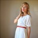 Creamy hippie Dress