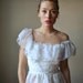 Romantic Floral 70s Gown