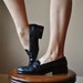 1980s Suede and leather Loafers, size 6-1/2