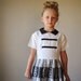 ON RESERVE.....1950s Black check dress, size 8