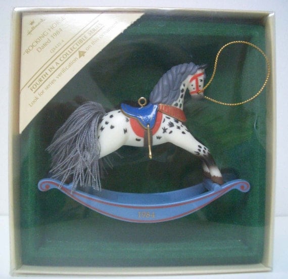 1984 woodcarver rocking horse