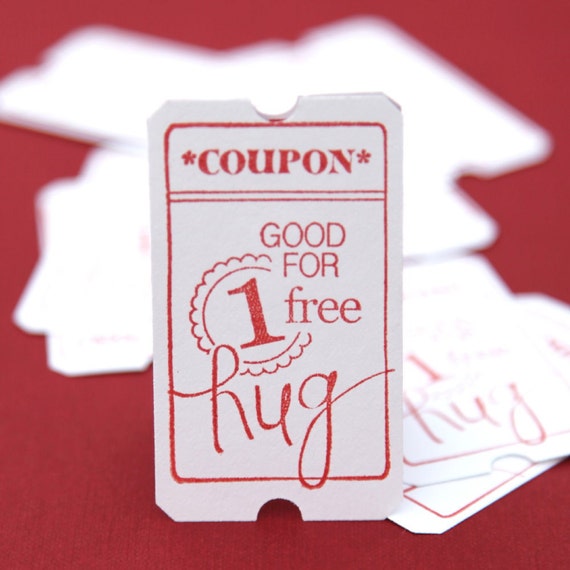 items-similar-to-free-hug-ticket-coupon-love-coupons-hand-stamped