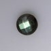 12mm round LABRADORITE checkerboard faceted gem 7.50 carats 043-08-001