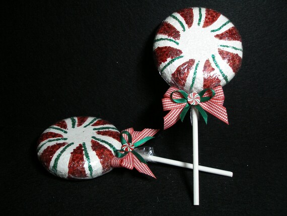peppermint lollipop christmas decorations small peppermint lollipop christmas decorations small