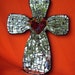 Mosaic Mirror Cross