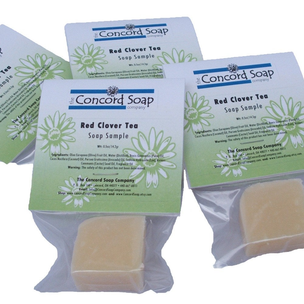 BULK Mini Soap Bar Sampler 100 pack Handmade Cold Process