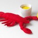 Lobster Crab Seafood Felt Food Pattern PDF