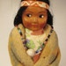 SKOOKUMS American Indian doll 1940s 6 in tall Great condition