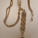 Reserved for Van Rocka VICTORIAN Pocket WATCH CHAIN Fob seal all parts working complete Spider web and spider arts and crafts