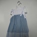 Girls Pinafore Dress. Little Girls Dress. Upcycled Dress. Eco Friendly. Easter Dress. Spring Dress. Shirt Dress. Size 5.