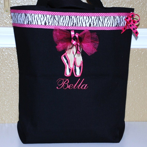 personalized dance bag for little girl