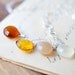 Jewelry Chalcedonhy Necklace Gemstone Jewelry Ombre Spring Fashion Fall Fashion
