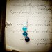 Blue Ombre Necklace Gemstone Jewelry Midnight Teal Aqua Pendant Black Friday