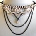 Gothic Necklace assemblage choker- Queen of the Damned Prize Possession