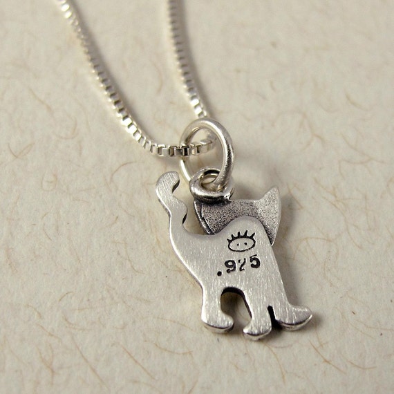 Kitten necklace