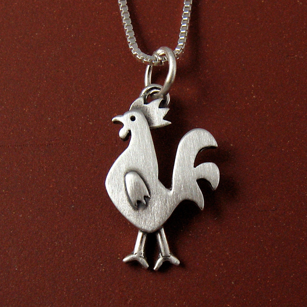 Rooster necklace