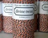 Halloween Sale Baker's Twine, Orange, Black, White, Divine, 240 Yards, 720 Feet, Limited Edition Il_170x135