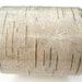 Birch bark cuff bracelet, Bone