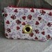 Dog Poopie Pouch Coin Purse -Bones Paws & Hearts
