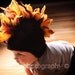 FREE SHIPPING Mohawk Baby Hat Photo Prop, Super Cool Beanie with earflaps in Black with Orange and Red Flames and Cute Tiny Skull Decal, images by Randi Kampeter