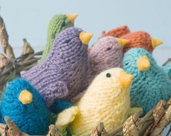 Bird Stuffed Animal, Christmas Stocking Stuffer,  Bird Plush Toy,  Baby Shower Gift, Nursery Decor,  Waldorf Toy