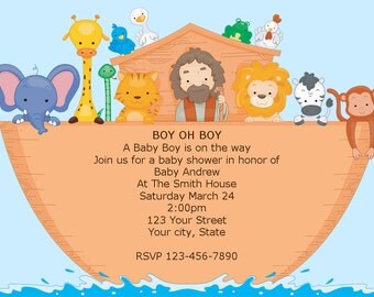 Noahs ark printable | Etsy