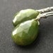 Moss... Vasonite and Sterling Silver Earrings