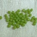 Czech Round Glass Beads, Grass Green, 4mm, 50 Pcs.