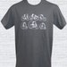 A Bicycle History Mens T-Shirt - Sizes S, M, L, XL