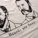 Beards Are Sexy Funny Mens T-Shirt - S,M,L,XL
