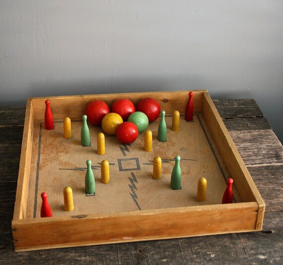 Vintage Wood Game 96