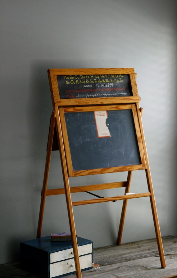 slate chalkboard easel