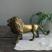 brass lion