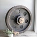 ON HOLD / huge foundry mold / machine age industrial decor / no. 7