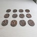 vintage handmade copper tool tag