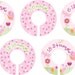 Closet Doodles Baby Clothing Dividers – Set Of 6 Floral Dividers For 1.25" Rods