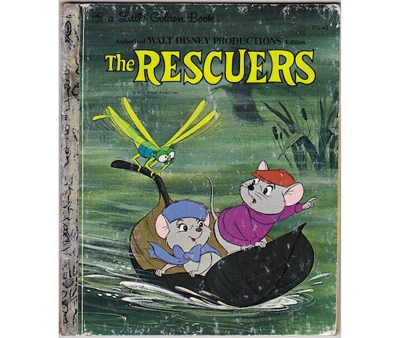 The Rescuers Little Golden Book