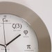 Metal Geek Clock - I'll meet you at PI for pie