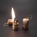 Vintage Gold Lighter Earrings - YOU Light Up My Life