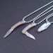 REAL Working Sharp Tiny Folding Knife Necklace - YOU Are Sooo Sharp