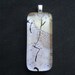 Japanese Chiyogami - Rectangular Glass Tile Pendant
